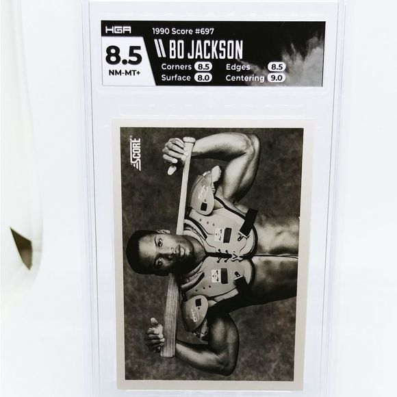 1990 Score BO JACKSON #697 HGA 8.5 - Picture 1 of 2